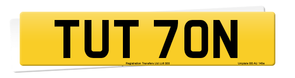 Registration number TUT 70N